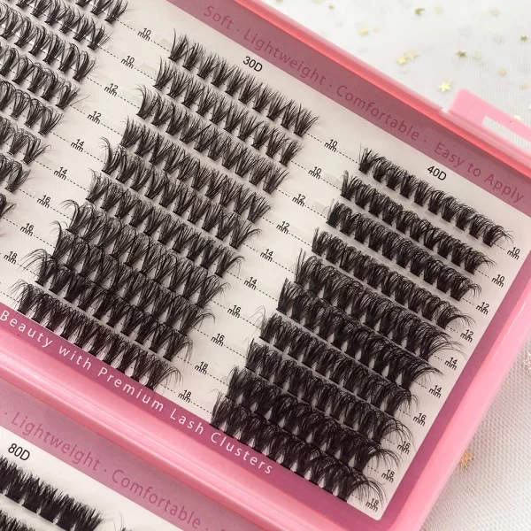 diy cluster lash extensions